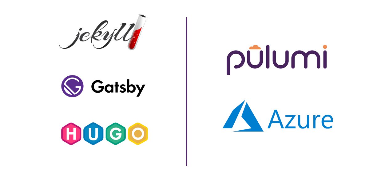 Hosting a Static Website on Azure with Pulumi