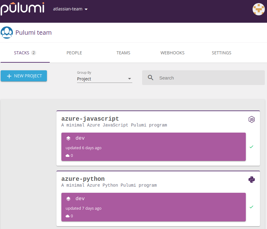 Stack Outputs and Configuration