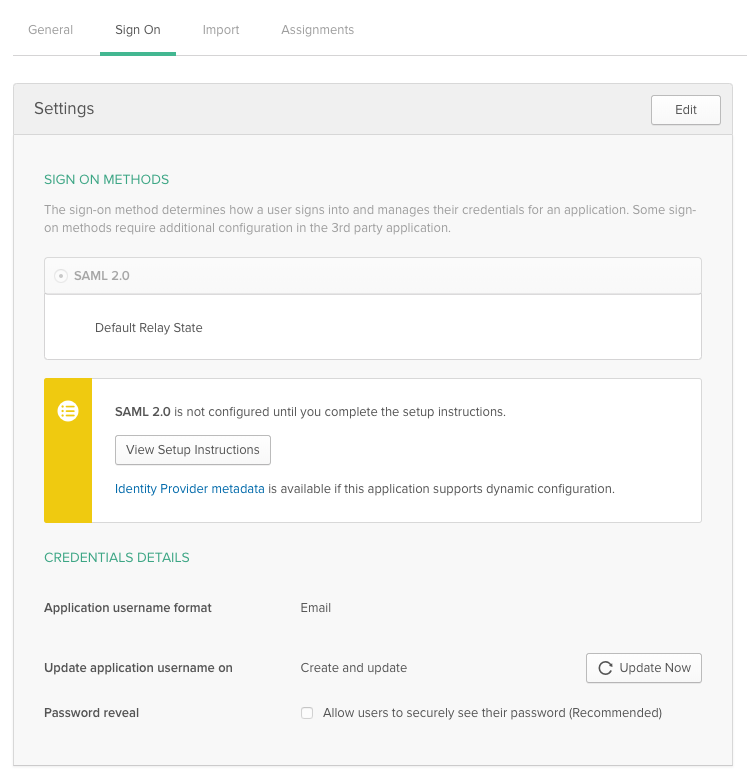 View Setup Instructions